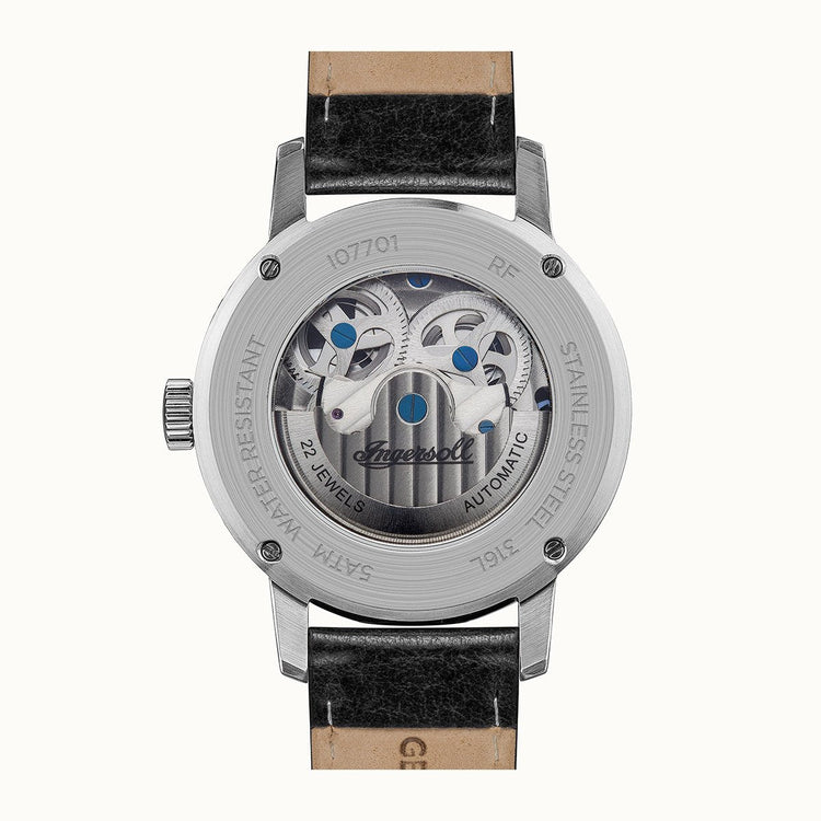 Ingersoll | Jazz automatic black leather 42mm dial | I07701