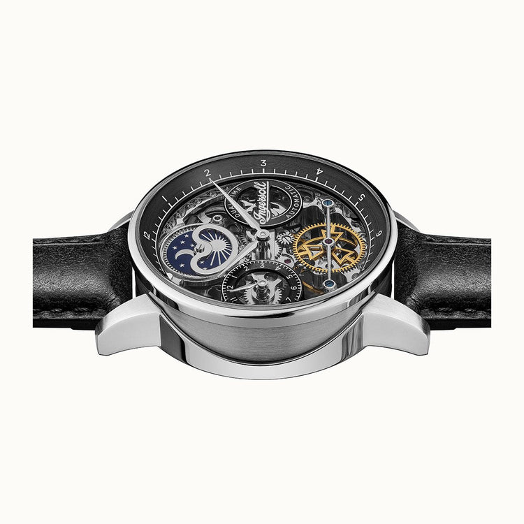 Ingersoll | Jazz automatic black leather 42mm dial | I07701