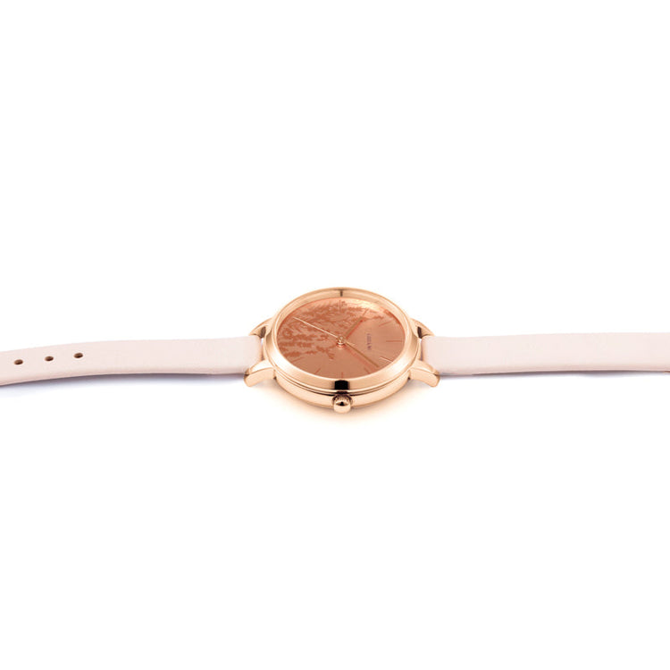 Oui&Me | Petite Fleurette rose gold 32mm dial | ME010064