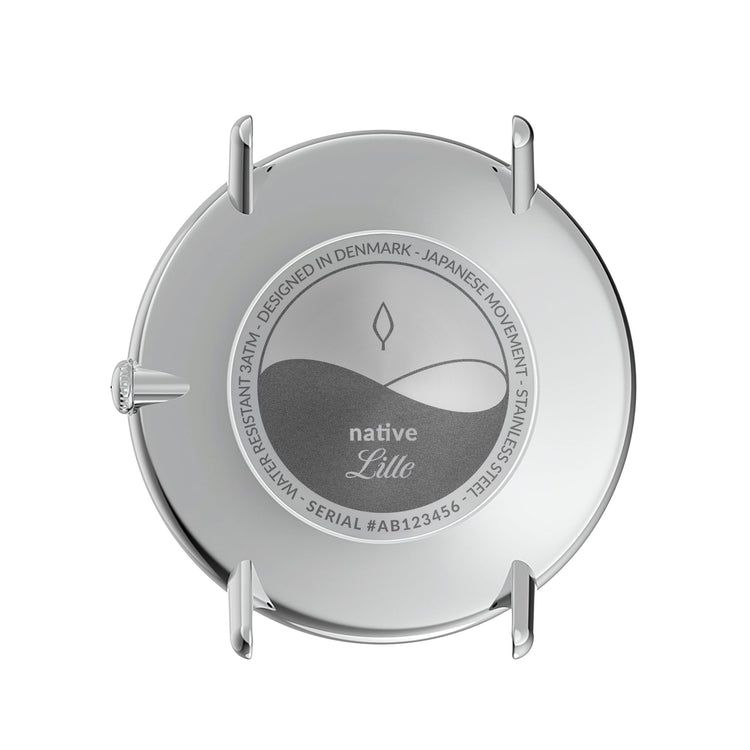 Nordgreen | Native silver 36mm dial 3 Link Silver | NR36SI3LSIXX