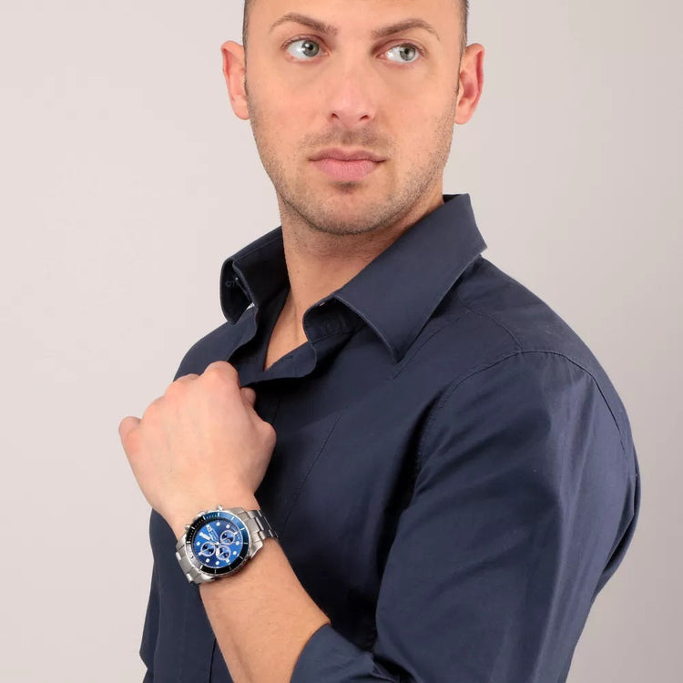 Sector | 450 Iconic blue dial stainless steel | R3273776003