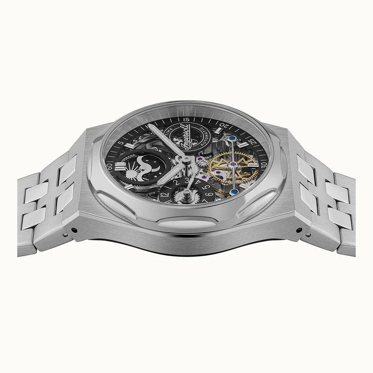 Ingersoll | Broadway automatic silver 43mm black dial | I12901