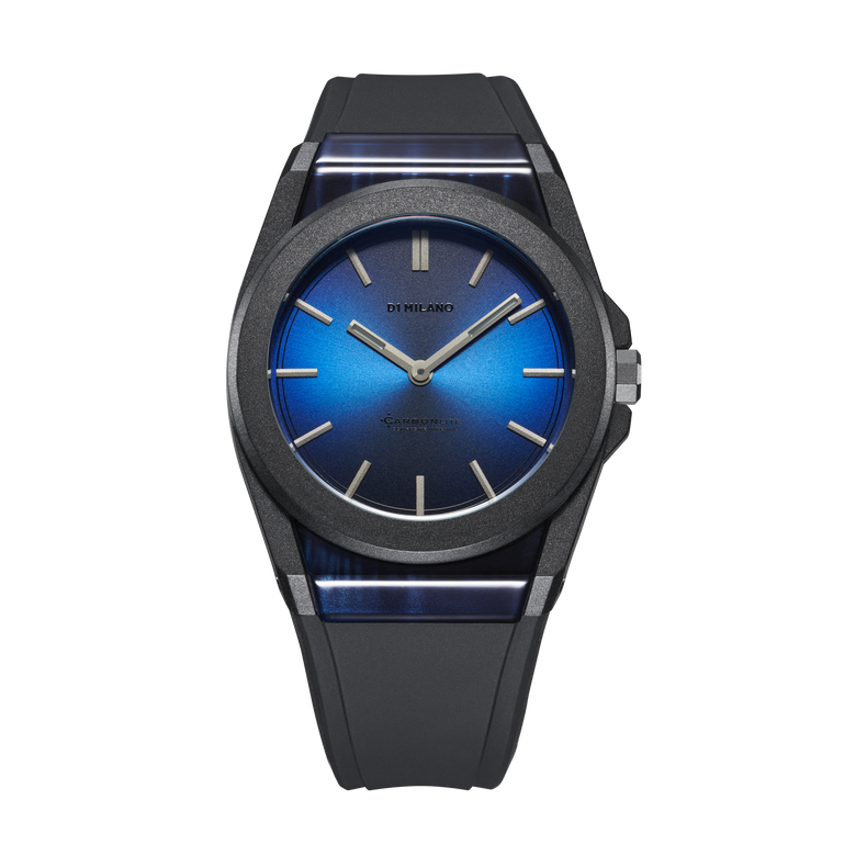 D1 Milano | Carbonlite blue 40.5mm dial | CLRJ04