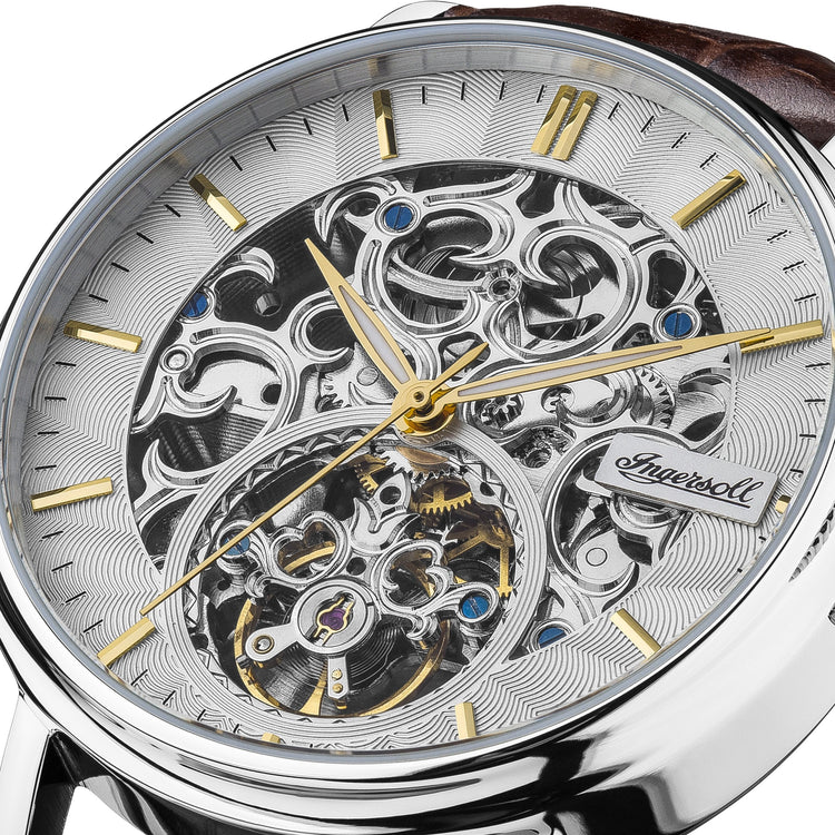 Ingersoll | Charles Automatic 44mm dial brown leather | I05801