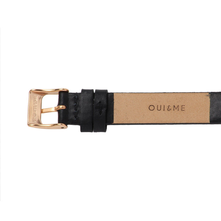 Oui&Me | Fleurette floral black 34mm dial | ME010101