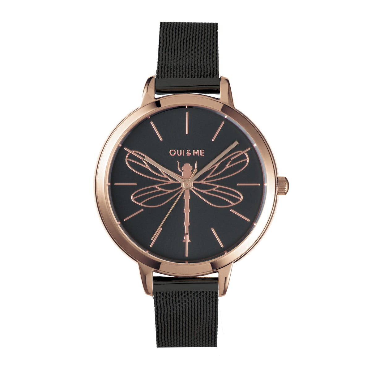 Oui&Me | Amourette black dragonfly 34mm dial | ME010070