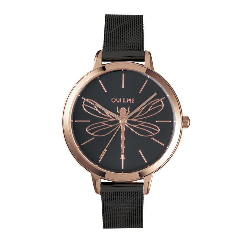 Oui&Me | Amourette black dragonfly 34mm dial | ME010070