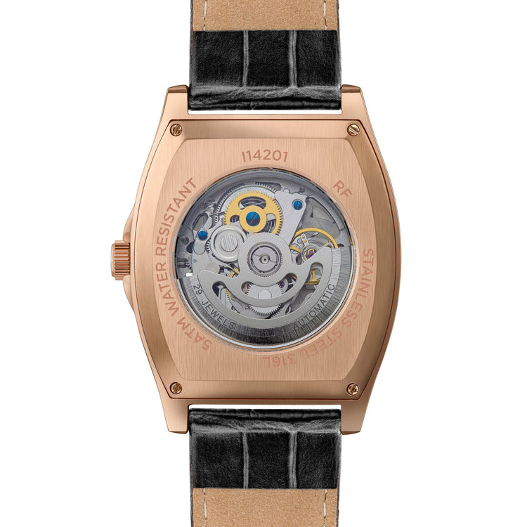 Ingersoll | California automatic rose gold 39mm dial black leather | I14201