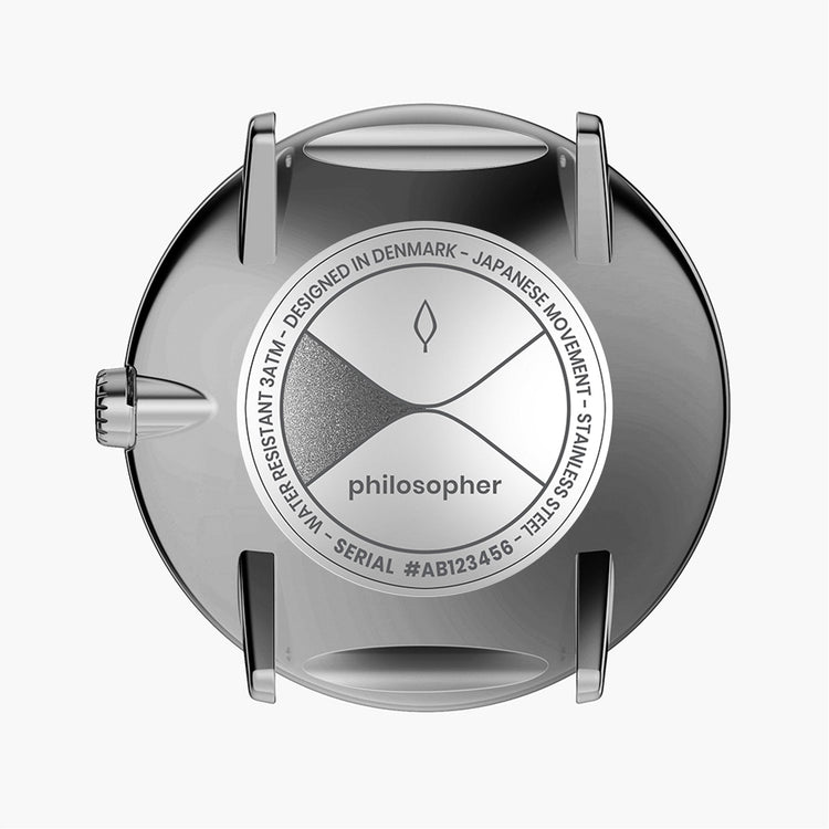 Nordgreen | Philosopher gun metal 40mm white dial | PH40GM3LGUXX