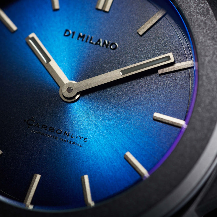 D1 Milano | Carbonlite blue 40.5mm dial | CLRJ04