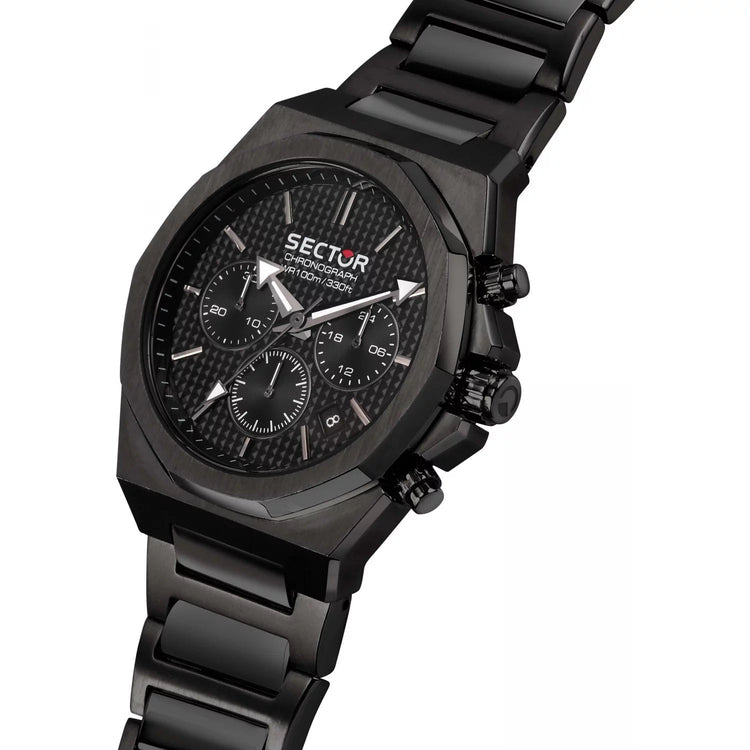 Sector | 960 Chronograph black stainless steel | R3273628001