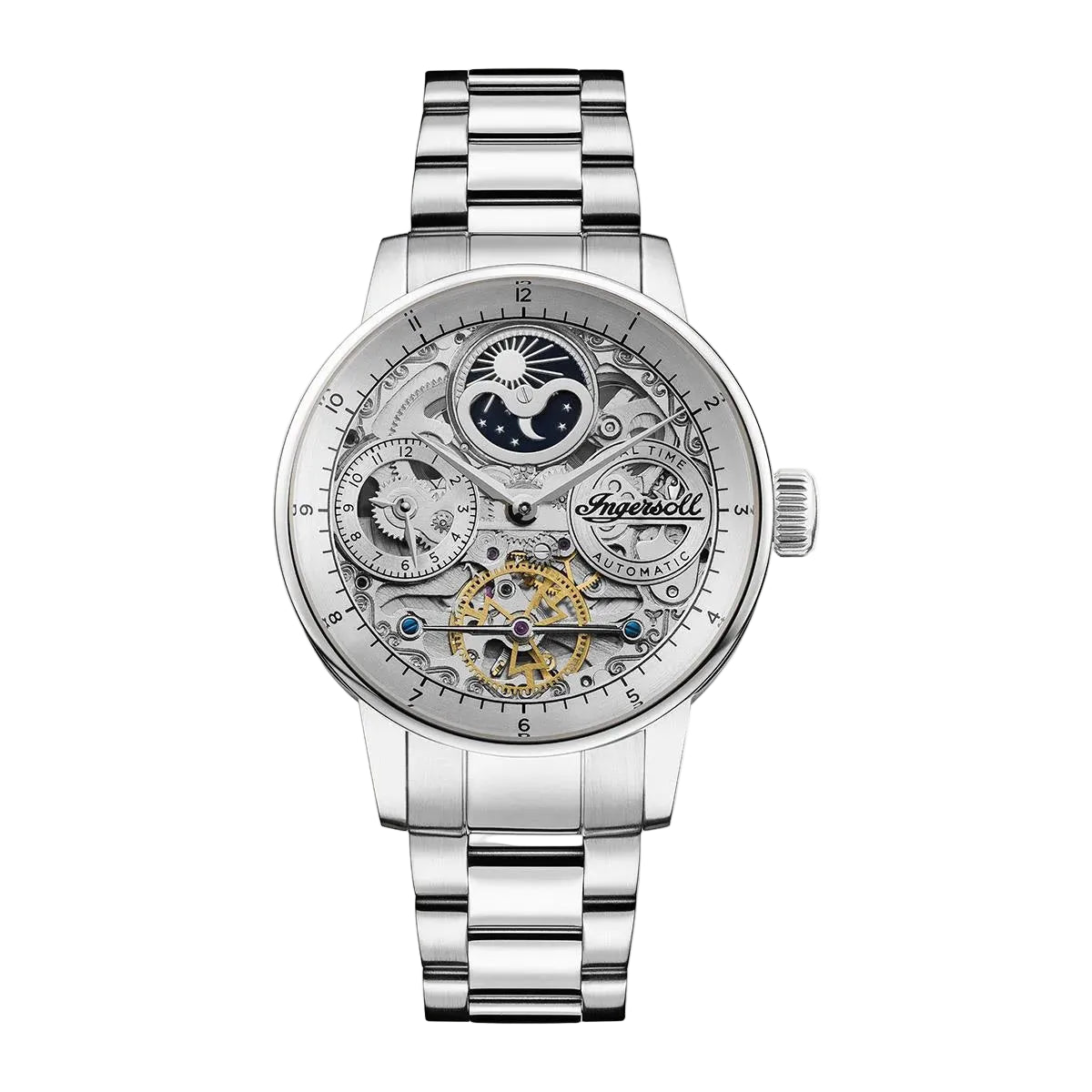 Ingersoll | Jazz automatic silver 42mm dial | I07703