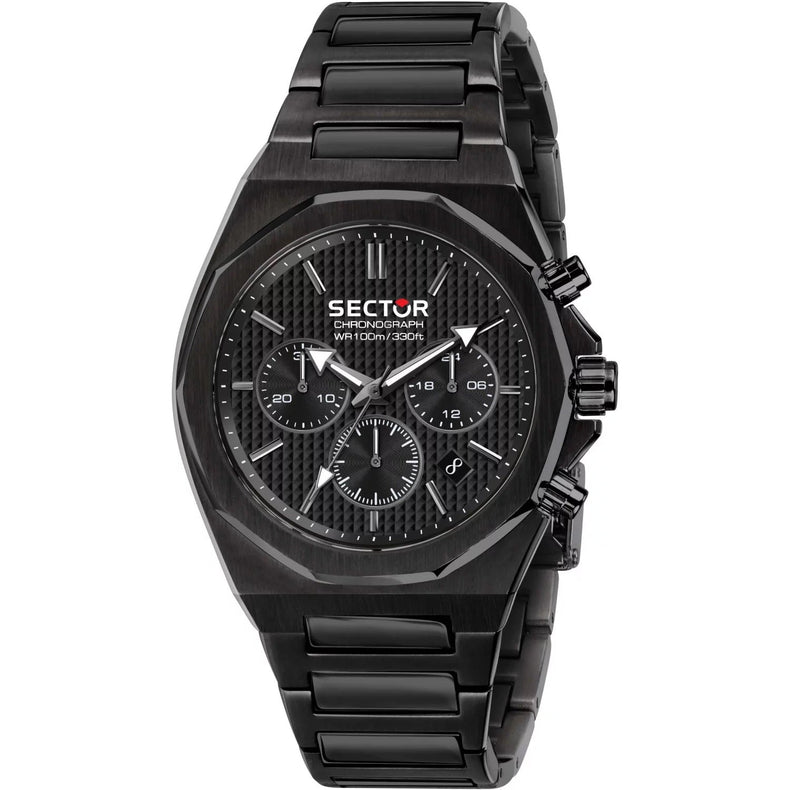 Sector | 960 Chronograph black stainless steel | R3273628001
