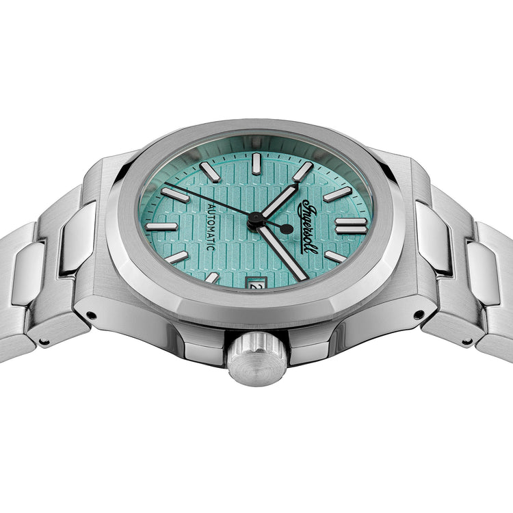 Ingersoll | Catalina Turquoise 38mm dial stainless steel bracelet | I14601
