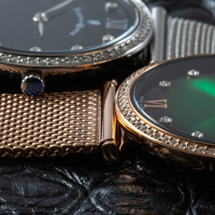Jacques Du Manoir | Cocktail Green rose gold 34mm dial | SORMI.03