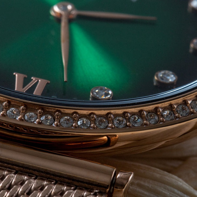 Jacques Du Manoir | Cocktail Green rose gold 34mm dial | SORMI.03