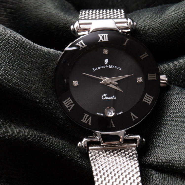 Jacques Du Manoir | Coupole Classic Silver Mesh 26mm dial | RCM.46
