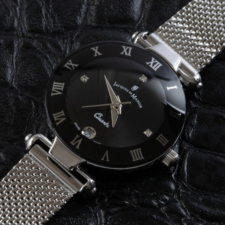 Jacques Du Manoir | Coupole Classic Silver Mesh 26mm dial | RCM.46