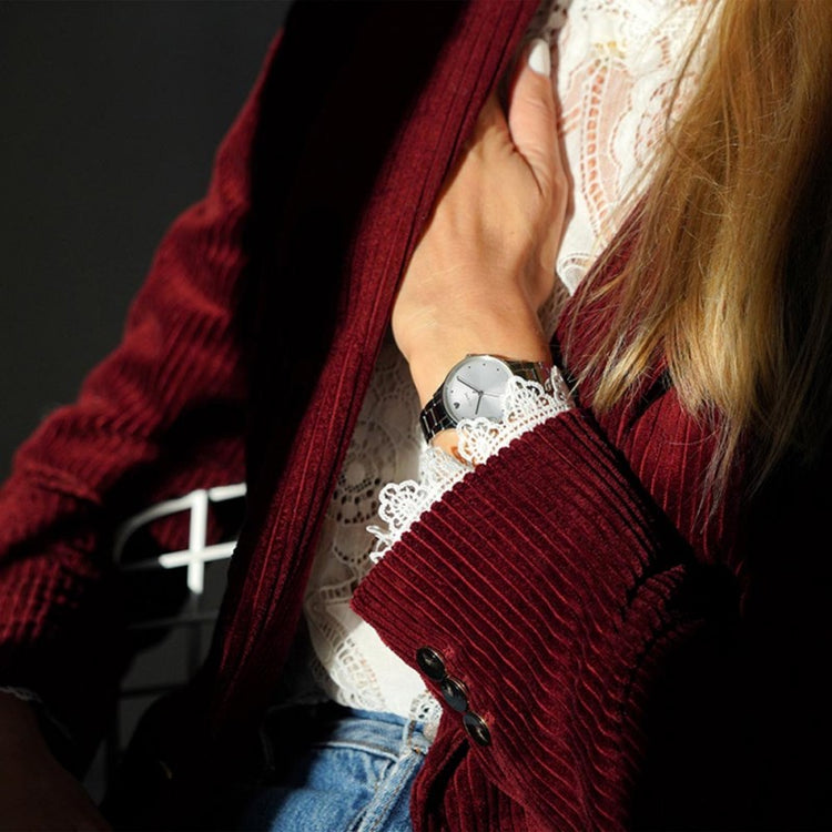 Oui&Me | Petite Bichette silver bracelet 32mm silver dial | ME010157