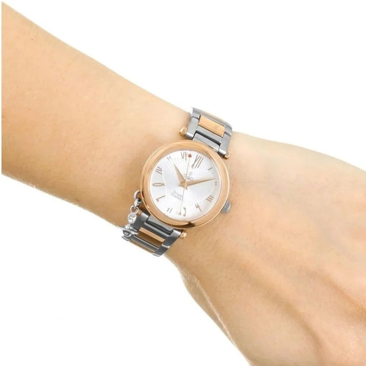 Vivienne Westwood | Orb rose gold two tone 32mm dial | VV006RSSL