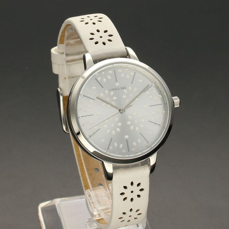 Oui&Me | Amourette floral silver 34mm dial | ME010148