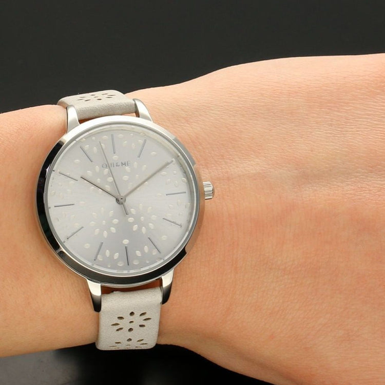 Oui&Me | Amourette floral silver 34mm dial | ME010148